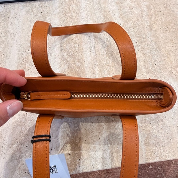 New with tags Mansur Gavriel Mini Giraffe Bag - Cuoio - Picture 9 of 12